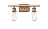 Bathroom Fixtures Two Lights by Innovations ( 405 | 516-2W-BB-LED Ballston ) 