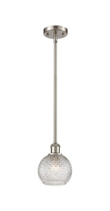Mini Pendants Glass Down by Innovations ( 405 | 516-1S-SN-G122C-6CL Ballston ) 