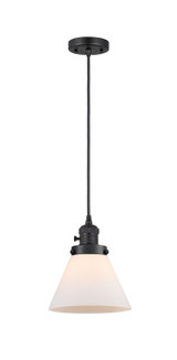 Mini Pendants Glass Down by Innovations ( 405 | 201CSW-BK-G41-LED Franklin Restoration ) 