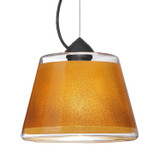 Mini Pendants Glass Down by Besa ( 74 | 1KX-PIC9GD-BK Besa Pica 9 Pendant ) 