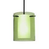 Mini Pendants Glass Down by Besa ( 74 | 1TT-L00607-LED-BK Besa Pahu 8 Stem Pendant ) 