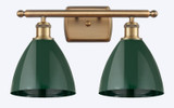 Bathroom Fixtures Two Lights by Innovations ( 405 | 516-2W-BB-MBD-75-GR Ballston ) 