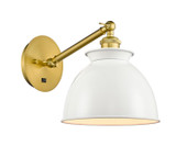 Sconces Metal by Innovations ( 405 | 317-1W-SG-M14-W-LED Ballston ) 