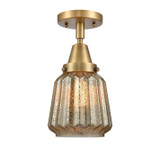 Flush Mounts Glass Down by Innovations ( 405 | 447-1C-BB-G146 Caden ) 