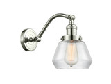 Sconces Single Glass by Innovations ( 405 | 515-1W-PN-G172-LED Franklin Restoration ) 