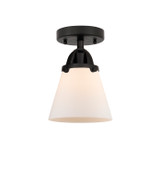Semi-Flush Mts. Cage by Innovations ( 405 | 288-1C-BK-G61 Nouveau 2 ) 