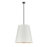 Pendants Fabric Shade by Alora ( 452 | PD311025UBWG Calor ) 