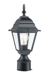 Exterior Post/Pier Head by Acclaim Lighting ( 106 | 4007BK Builders` Choice ) 