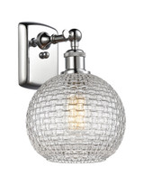 Sconces Single Glass by Innovations ( 405 | 516-1W-PC-G122C-8CL Ballston ) 