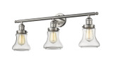 Bathroom Fixtures Three Lights by Innovations ( 405 | 205-SN-G192-LED Franklin Restoration ) 