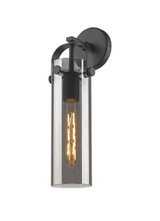 Sconces Single Glass by Innovations ( 405 | 413-1W-BK-G413-1W-4SM Downtown Urban ) 