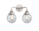 Bathroom Fixtures Two Lights by Innovations ( 405 | 288-2W-PC-G204-6 Nouveau 2 ) 