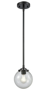 Mini Pendants Glass Down by Innovations ( 405 | 284-1S-OB-G204-6-LED Nouveau ) 