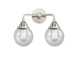 Bathroom Fixtures Two Lights by Innovations ( 405 | 288-2W-PC-G204-6-LED Nouveau 2 ) 