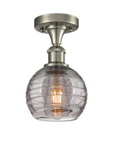 Semi-Flush Mts. Glass Down by Innovations ( 405 | 516-1C-SN-G1213-6SM Ballston ) 
