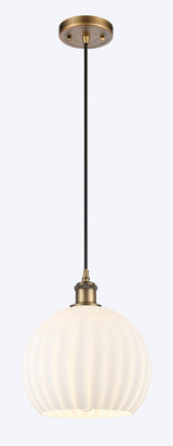 Mini Pendants Glass Down by Innovations ( 405 | 516-1P-BB-G1217-10WV Ballston ) 