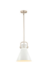 Mini Pendants Metal Shade by Innovations ( 405 | 410-1SM-SN-M411-10W Downtown Urban ) 