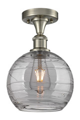 Semi-Flush Mts. Glass Down by Innovations ( 405 | 516-1C-SN-G1213-8SM Ballston ) 