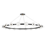 Large Chandeliers Ring/Halo by Hudson Valley ( 70 | 4258-AOB Austen ) 