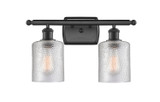Bathroom Fixtures Two Lights by Innovations ( 405 | 516-2W-BK-G112 Ballston ) 
