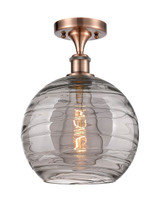 Semi-Flush Mts. Glass Down by Innovations ( 405 | 516-1C-AC-G1213-10SM Ballston ) 