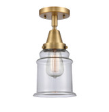 Flush Mounts Glass Down by Innovations ( 405 | 447-1C-BB-G182 Caden ) 