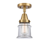 Flush Mounts Glass Down by Innovations ( 405 | 447-1C-BB-G182S-LED Caden ) 