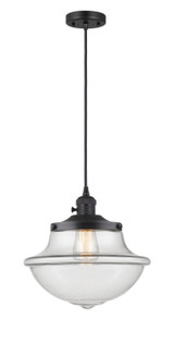 Mini Pendants Glass Down by Innovations ( 405 | 201CSW-BK-G542-LED Franklin Restoration ) 