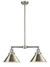 Linear/Island 2 Light Bar by Innovations ( 405 | 209-SN-M10-SN-LED Franklin Restoration ) 