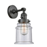 Sconces Single Glass by Innovations ( 405 | 203SW-OB-G184-LED Franklin Restoration ) 