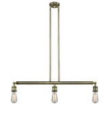 Linear/Island 3 Light Bar by Innovations ( 405 | 213-AB Franklin Restoration ) 
