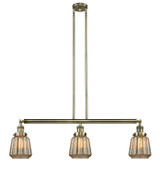 Linear/Island 3 Light Bar by Innovations ( 405 | 213-AB-G146 Franklin Restoration ) 