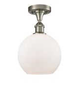Semi-Flush Mts. Directional by Innovations ( 405 | 516-1C-SN-G121-8-LED Ballston ) 