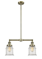 Mid. Chandeliers Glass Down by Innovations ( 405 | 209-AB-G184 Franklin Restoration ) 