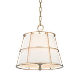 Pendants Fabric Shade by Hudson Valley ( 70 | 9816-AGB Savona ) 