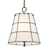 Pendants Fabric Shade by Hudson Valley ( 70 | 9818-OB Savona ) 