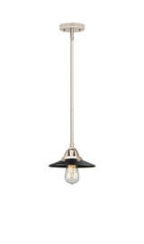 Mini Pendants Exposed Lamps by Innovations ( 405 | 288-1S-PN-M6-BK Nouveau 2 ) 