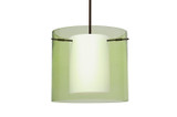 Pendants Drum Shade by Besa ( 74 | 1TT-L18407-LED-BR Pahu ) 
