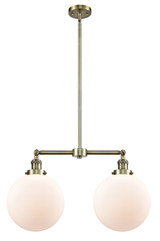 Linear/Island 2 Light Bar by Innovations ( 405 | 209-AB-G201-10-LED Franklin Restoration ) 