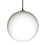 Mini Pendants Glass Down by Besa ( 74 | 1JC-COCO1207-LED-BK Besa Coco 12 Pendant ) 