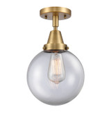 Flush Mounts Glass Down by Innovations ( 405 | 447-1C-BB-G202-8-LED Caden ) 