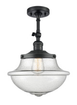 Semi-Flush Mts. Geometric/Linear by Innovations ( 405 | 201F-BK-G544 Franklin Restoration ) 