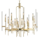 Mid. Chandeliers Candle by Hudson Valley ( 70 | 9916-AGB Bari ) 