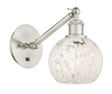Sconces Single Glass by Innovations ( 405 | 317-1W-SN-G1216-6WM Ballston ) 
