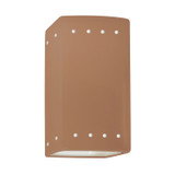 Sconces Pocket by Justice Designs ( 102 | CER-0925-ADOB Ambiance ) 