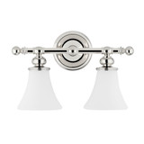 Bathroom Fixtures Two Lights by Hudson Valley ( 70 | 4502-PN Weston ) 