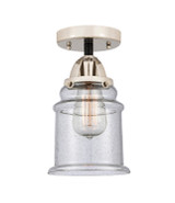 Semi-Flush Mts. Glass Down by Innovations ( 405 | 288-1C-BPN-G184-LED Nouveau 2 ) 