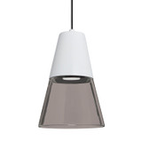 Mini Pendants Glass Down by Besa ( 74 | 1XT-TIMO6WS-LED-BK Besa Timo 6 Pendant ) 