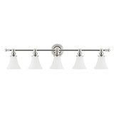 Bathroom Fixtures Five+Lights by Hudson Valley ( 70 | 4505-PN Weston ) 