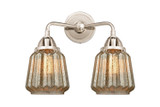 Bathroom Fixtures Two Lights by Innovations ( 405 | 288-2W-PN-G146 Nouveau 2 ) 